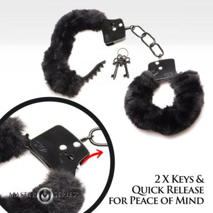 Cuffed In Fur Furry Handcuffs