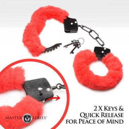 Cuffed In Fur Furry Handcuffs