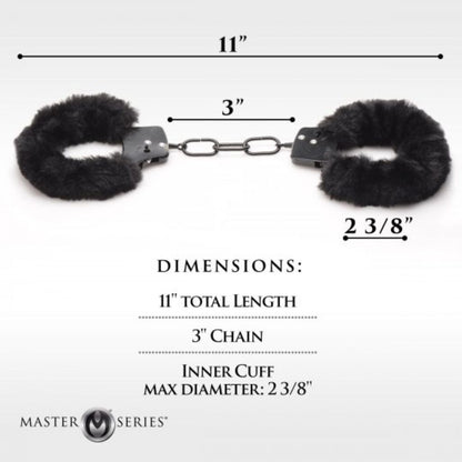 Cuffed In Fur Furry Handcuffs