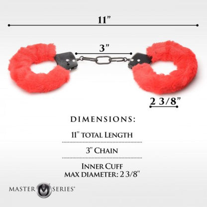 Cuffed In Fur Furry Handcuffs