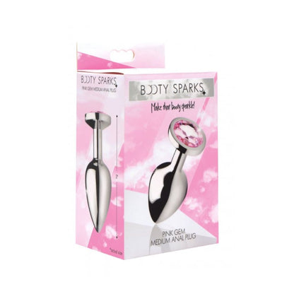 Pink Gem Anal Plug- Medium