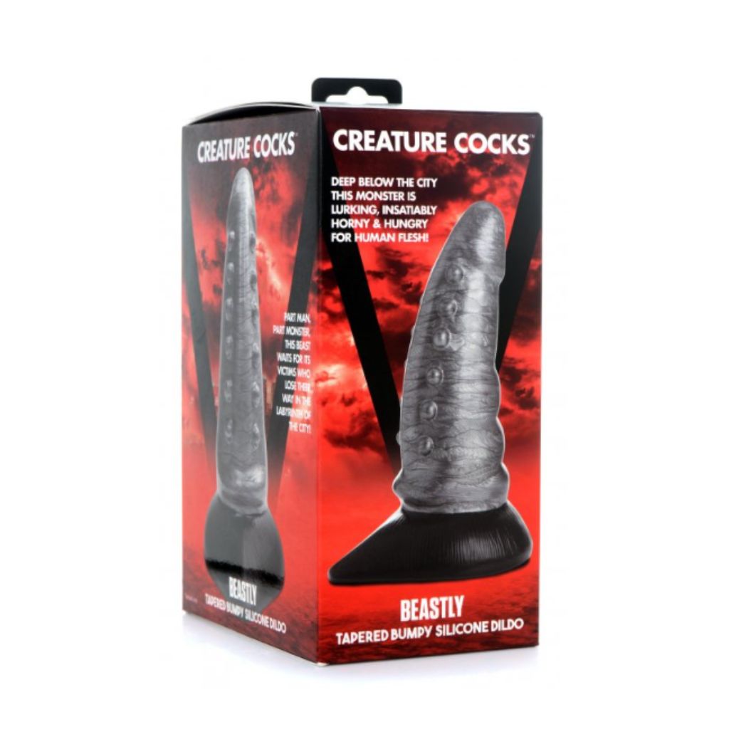 Creature Cocks Beastly Tapered Bumpy Silicone Dildo