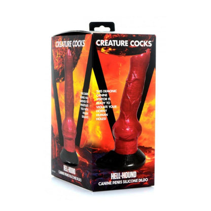 Creature Cocks Hell-Hound Canine Penis Silicone Dildo