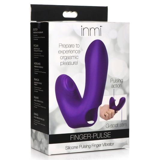 Finger-Pulse Silicone Pulsing Finger Vibrator