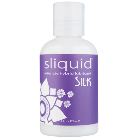 Sliquid Silk Hybrid Lube Glycerine &amp; Paraben Free - 4.2 oz