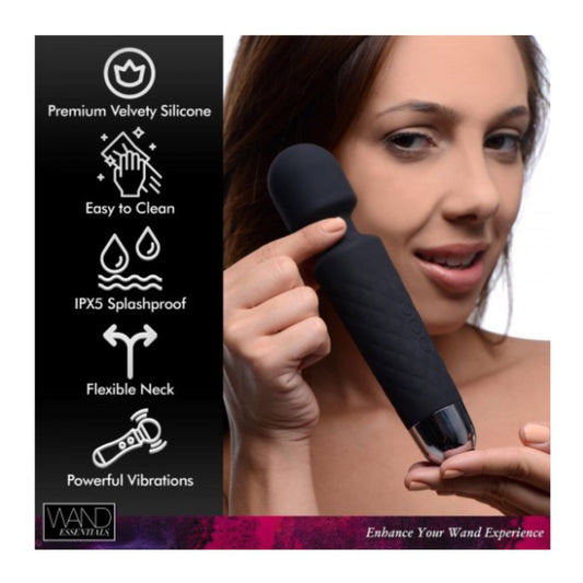 18X Luxury Silicone Travel Wand