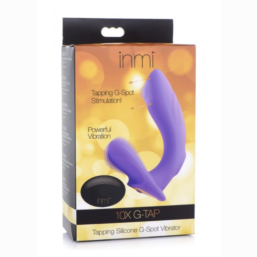 10X G-Tap Tapping Silicone G-spot Vibrator