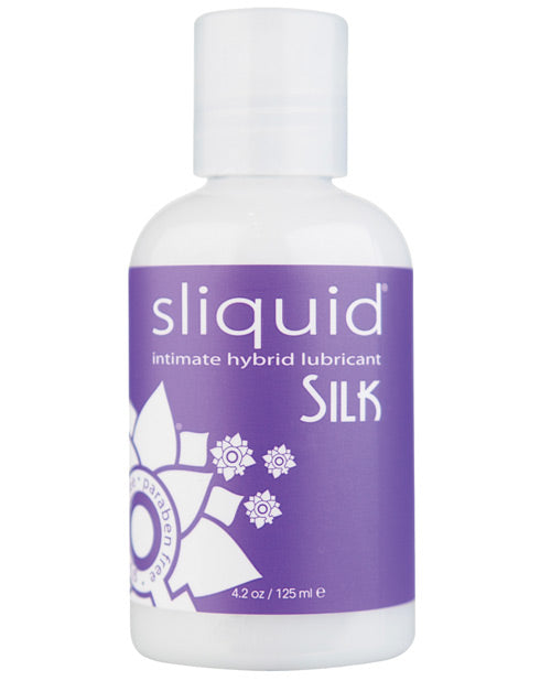 Sliquid Silk Hybrid Lube Glycerine &amp; Paraben Free - 4.2 oz