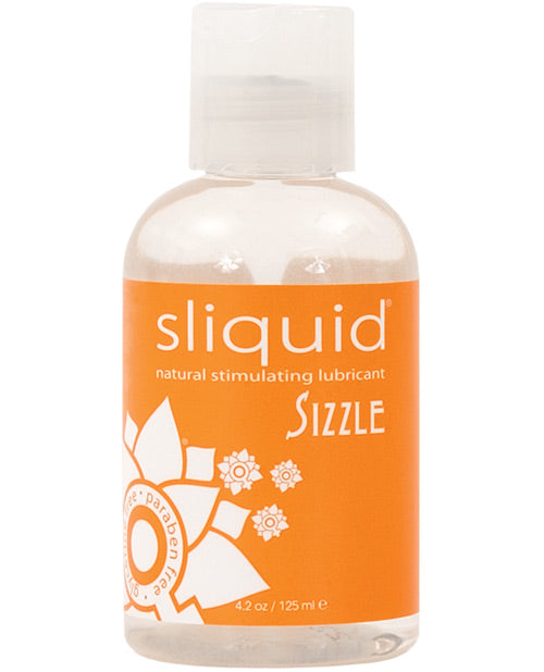 Sliquid Sizzle Warming Lube Glycerine &amp; Paraben Free - 4.2 oz