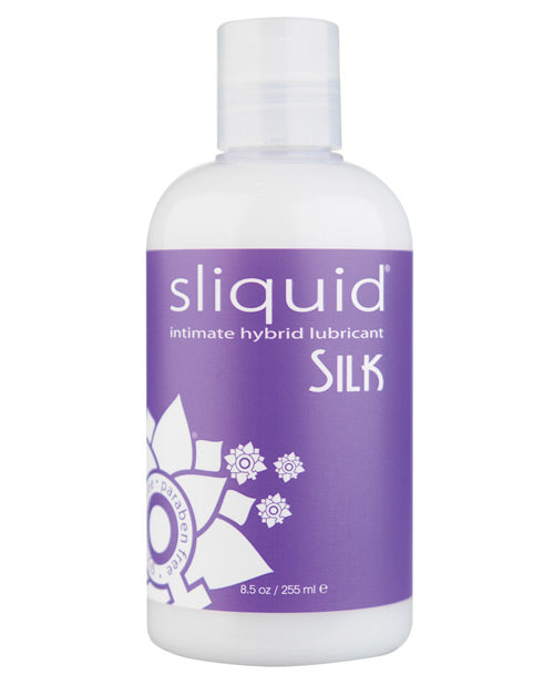 Sliquid Silk Hybrid Lube Glycerine &amp; Paraben Free - 8.5 oz