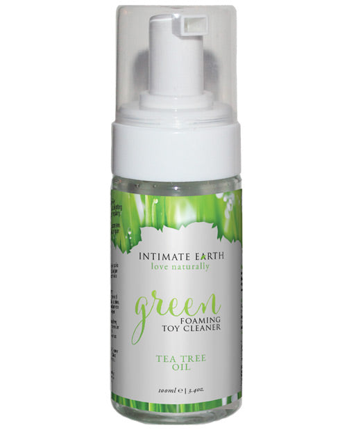 Intimate Earth Foaming Toy Cleaner - 100 ml Green Tea Tree Oil