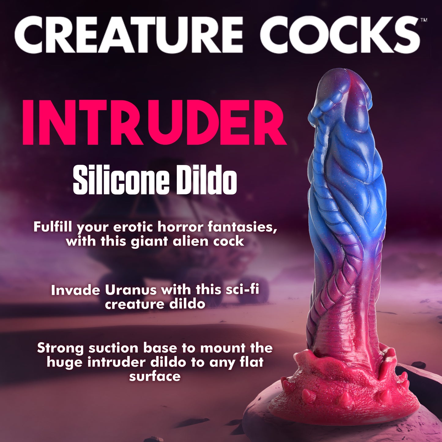 Intruder Alien Silicone Dildo