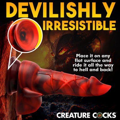 Horny Devil Demon Silicone Dildo