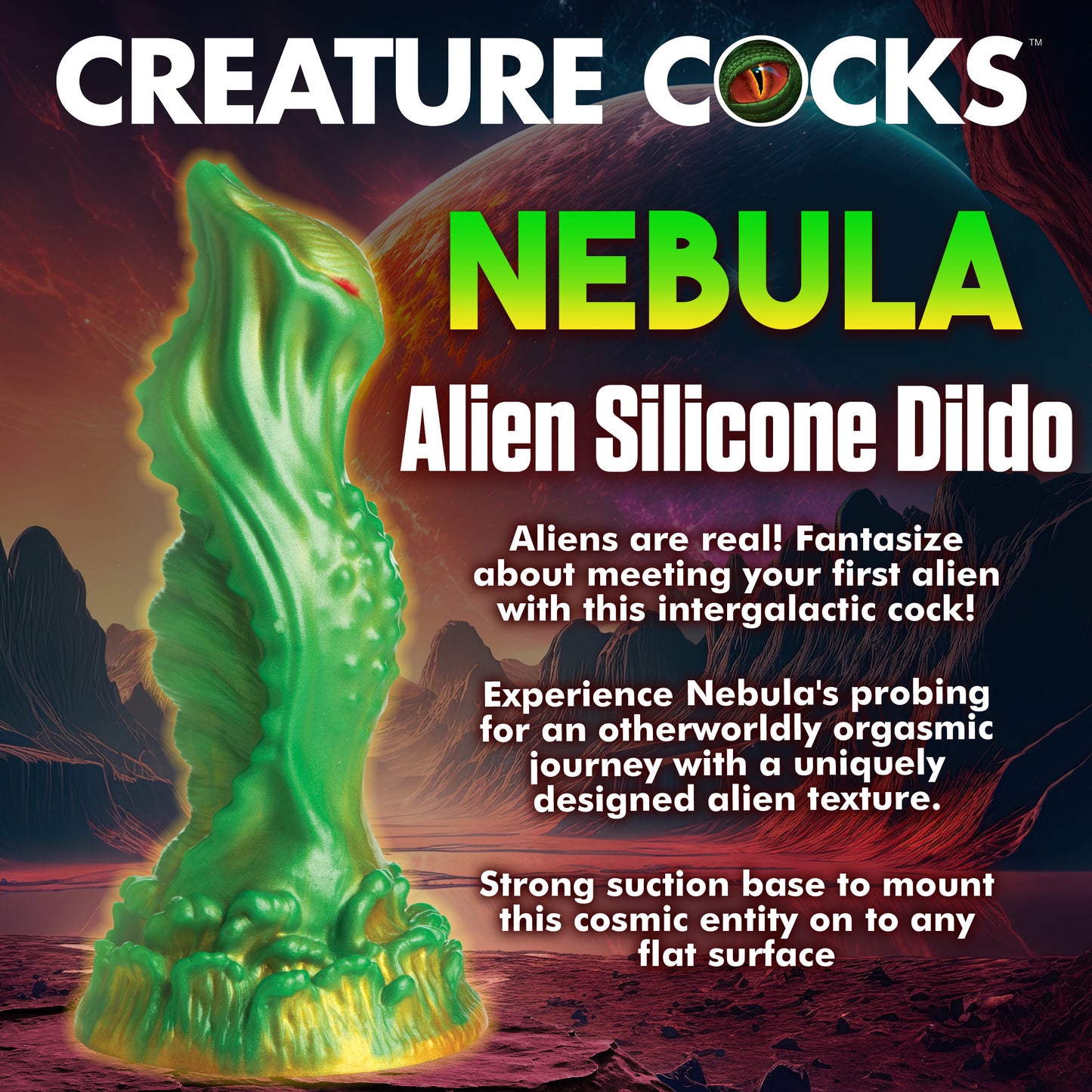 Nebula Alien Silicone Dildo