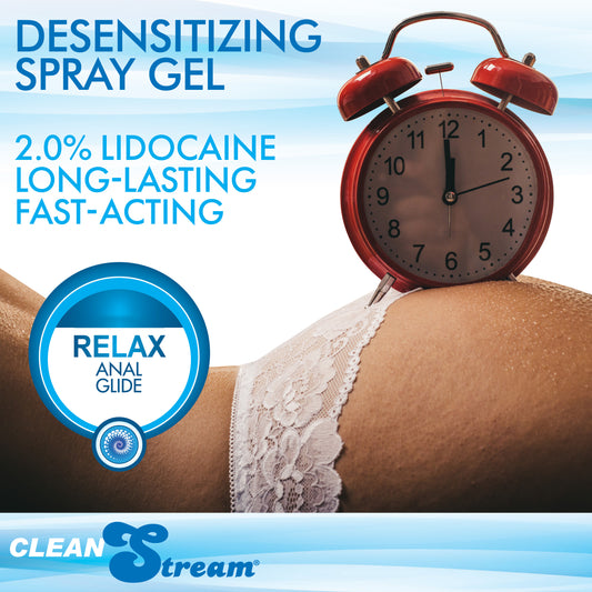 CleanStream Relax Desensitizing Anal Lube 4 oz