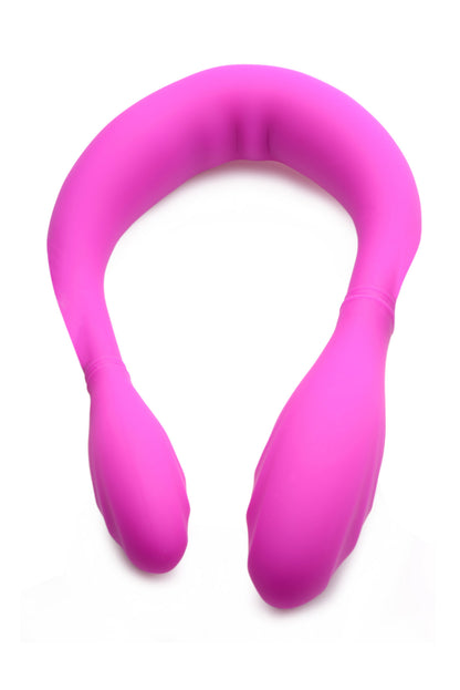 Double Thump 7x Rechargeable Silicone Double Dildo