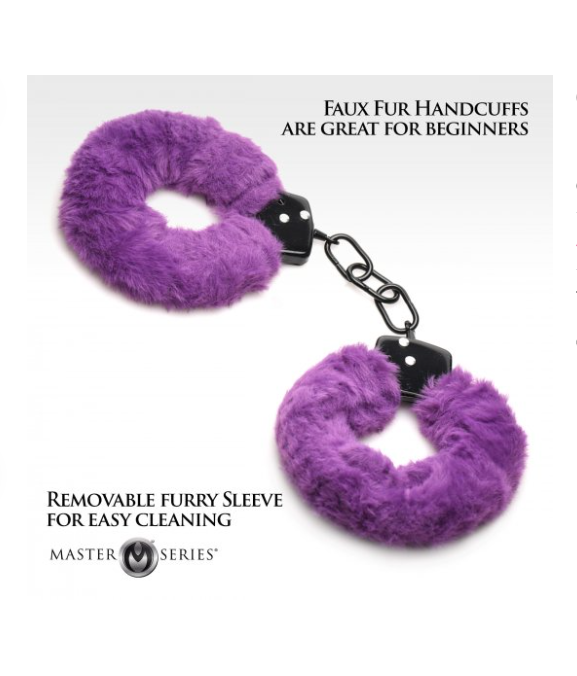 Cuffed in Fur Furry Handcuffs
