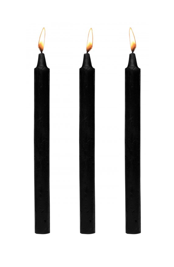 Fetish Drip Candles 3 Pack - Black