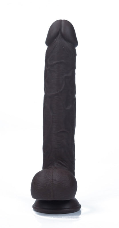 Get Lucky Real Skin 11” Dual Layer Dildo