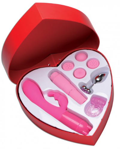 Passion Deluxe Kit with Heart Gift Box