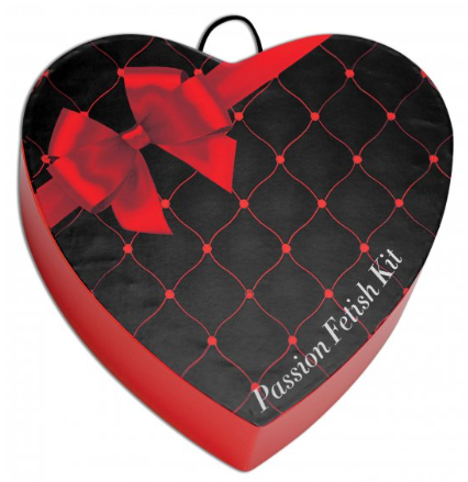 Passion Fetish Kit with Heart Gift Box