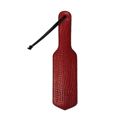 Rouge Plain Leather Paddle