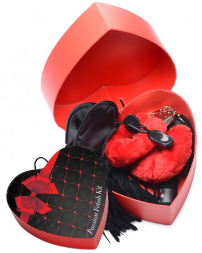 Passion Fetish Kit with Heart Gift Box