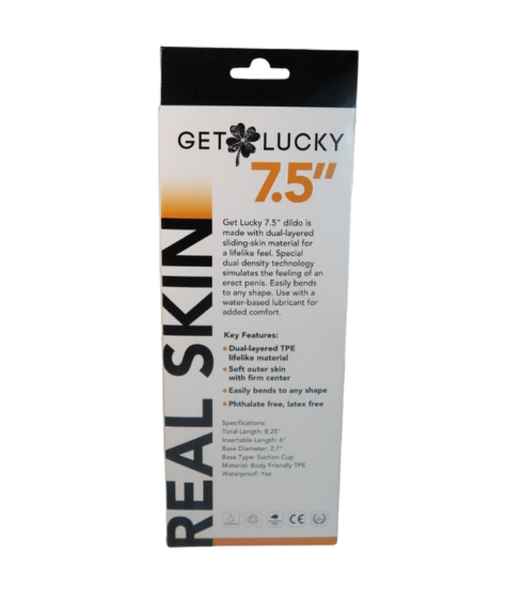 Get Lucky 7.5" Dual Layer Dong