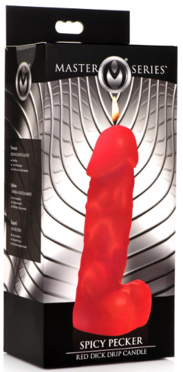 Spicy Pecker Dick Drip Candle - Red