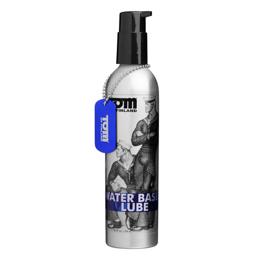 Tom of Finland Water Based Lube- 8 oz